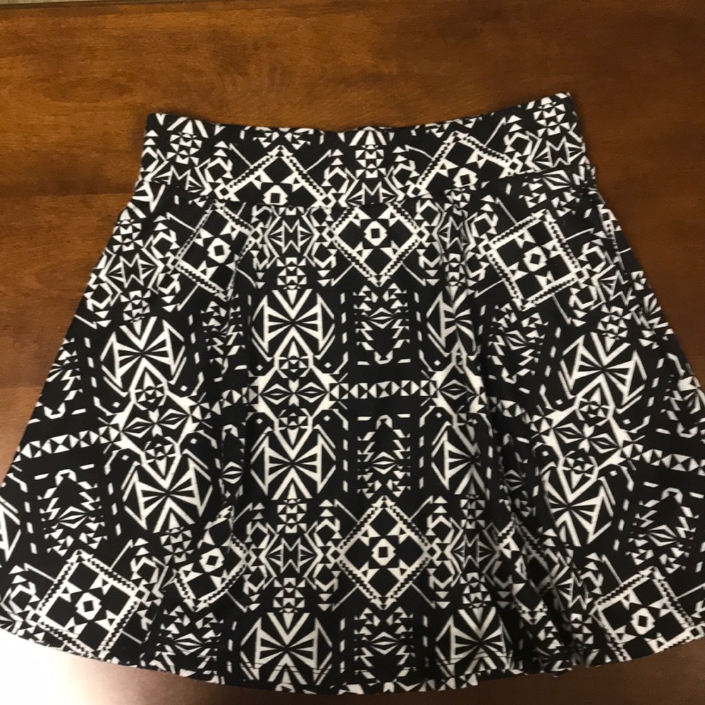 High waisted skirt